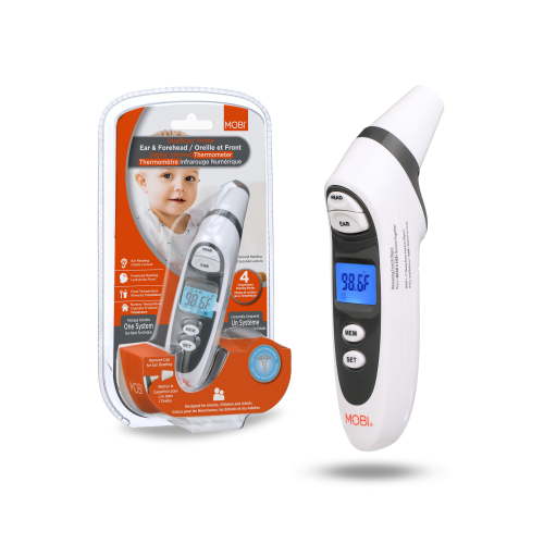 DualScan Prime Ear & Forehead Thermometer with Object Temperature Readings for all ages - Walmart.ca