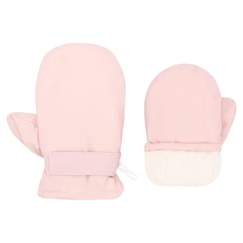 Infant Baby Toddler Winter Mittnes Lined Fleece Snow Gloves For Boys Girls | 2 pairs Toddler Warm Waterproof Mittens Lined Fleece Ski Snow Gloves,Baby Boys Girls Winter Warm Gloves 6-24 Months 2-4 T