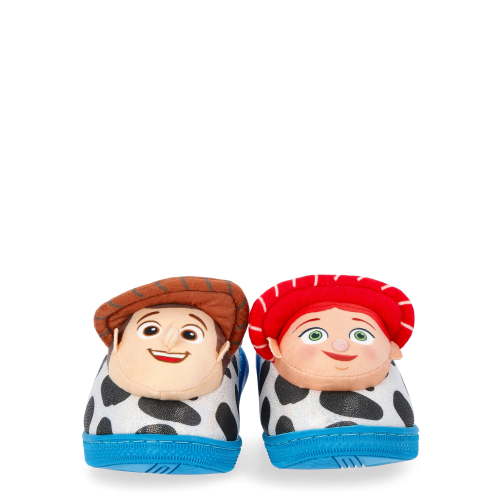 Disney Toy Story Toddler Girls 3D Character Slippers with Back Strap