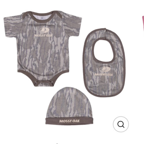 Cotton Mill Infant Logo Diaper Shirt Set