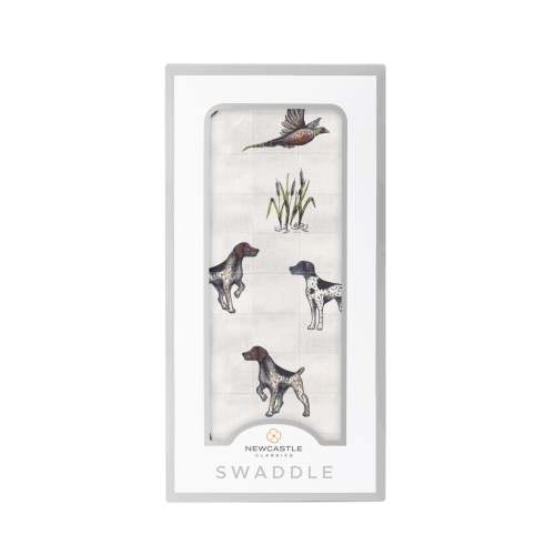 German Shorthaired Bamboo Swaddle