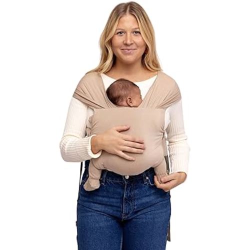 WildBird - Aerial Buckle Wrap - Recommended for Babies 7 to 15lbs (Tested up to 25lbs). - for Moms, Dads & Caregivers - CloudBlend™ Fabric - XS-XL - Desert Lark