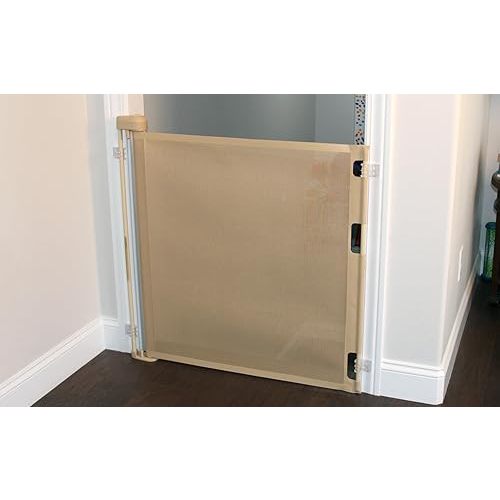 Retract-A-Gate 52" Café: The Original and only Made in USA Retractable Baby, Dog, & Cat Gate