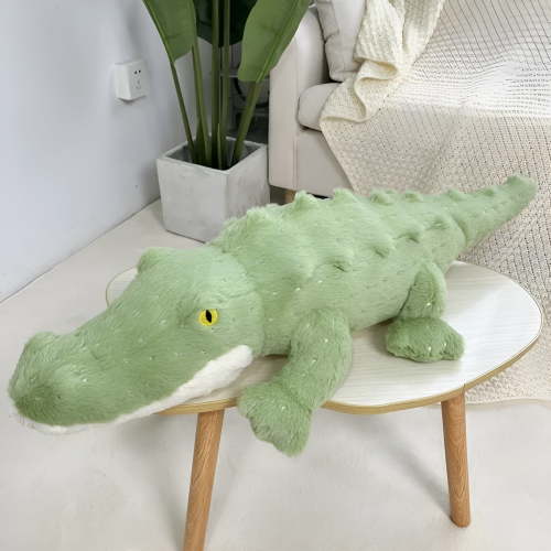 BESTSKY Soft Crocodile Plush Stuffed Animal Toy Pillow Giant Alligator Sofa Cushion Birthday Plush Gift