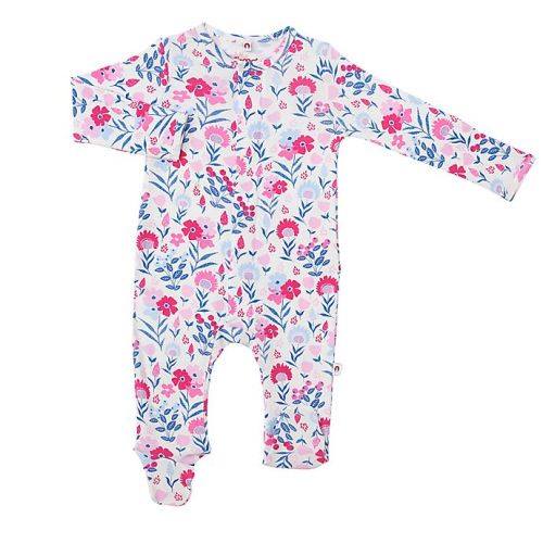 E=MC2 - Newborn Flora Multicolored Magnetic FootieE=MC2 Newborn Flora Multicolored Magnetic FootieE=MC2