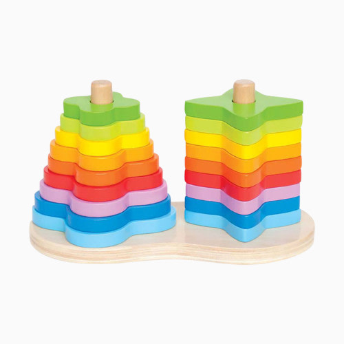 Hape Double Rainbow Stacker