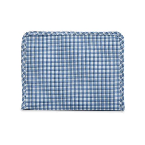 TRVL Medium Roadie Pouch- Rodeo Check Indigo – VACE