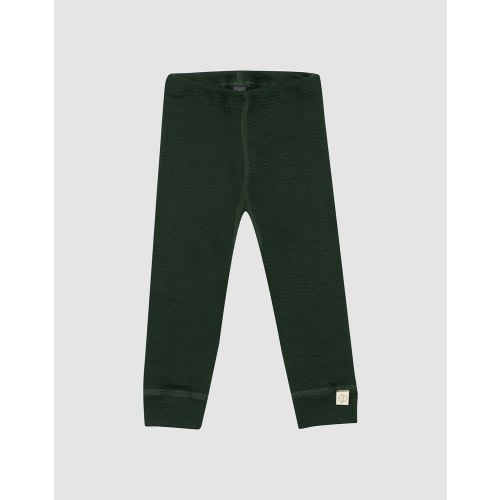 Baby merino wool leggings in Pine green - $27.99 - Dilling