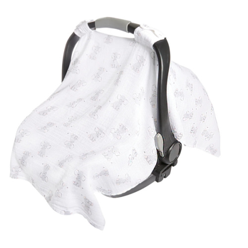 Safari Babes Muslin Car Seat Cover | aden + anais