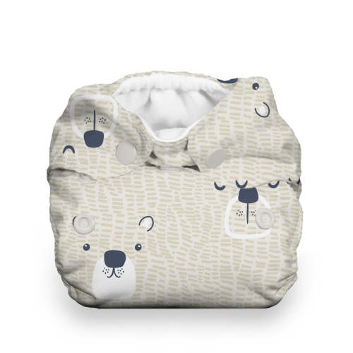 Thirsties Natural Newborn All-in-One: Snap Closure (for newborns)