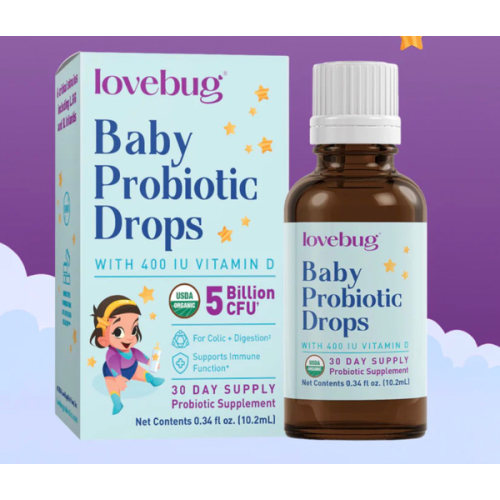 Organic Baby Probiotic Drops [0-12 Months] - Lovebug