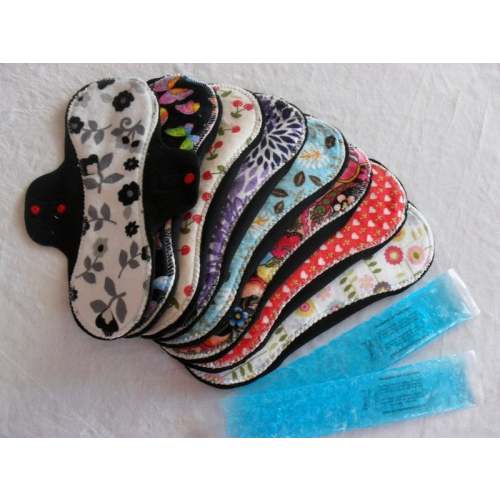 8 Pack Postpartum Ice Pad Set+  3 Icepacks- Pampered Shop