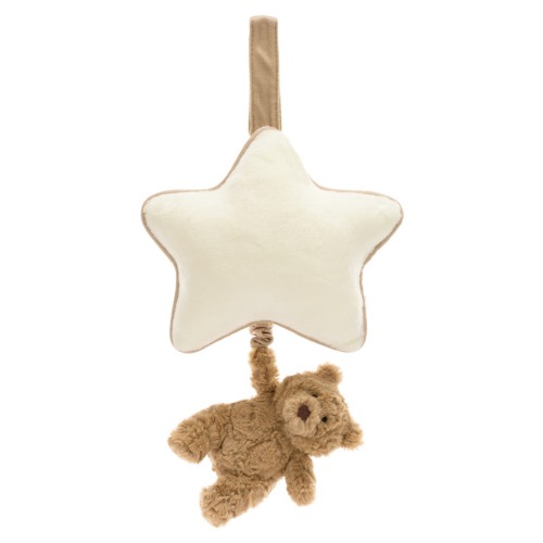 Bartholomew Bear & Star Plush Musical Pull Toy