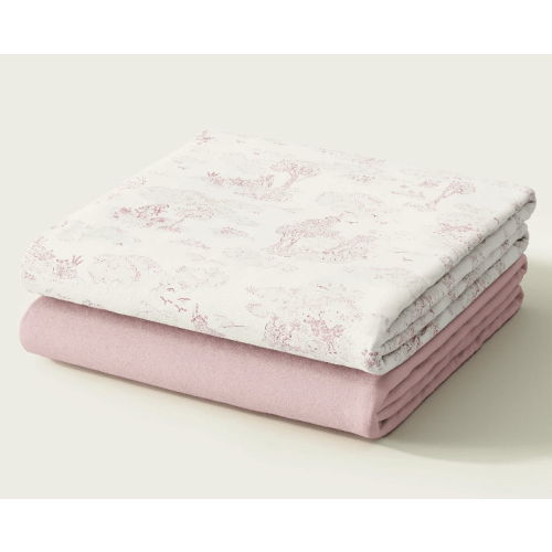 Nursery Rhyme Organic Crib Sheet Set