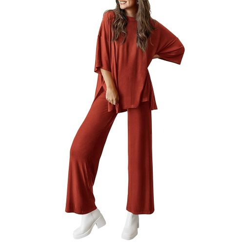 PRETTYGARDEN Two Piece Sets For Women Summer Fashion Lounge Matching Set 2025 Travel Vacation Airport Outfits Clothing