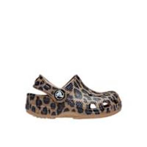 CROCS GIRLS INFANT CROCS LITTLES CLOG - LEOPARD