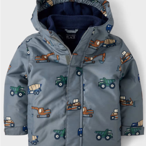 Toddler Boys Long Sleeve Print 3 In 1 Jacket - GRAY | The Children's Place