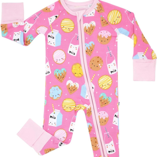 Little Sleepies Pajamas for Baby Boys & Girls, Viscose from Bamboo Baby Pajamas, Preemie & Newborn Sleepers, 2-Way Zipper PJs