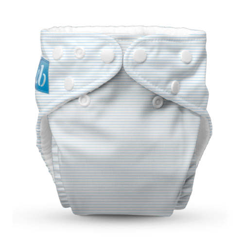 Reusable Cloth Diaper: One Size with Fleece (Pack of 1) - Pencil Strip – Charlie Banana