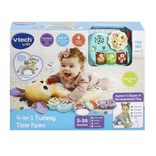 VTech Baby 4-in-1 Tummy Time Fawn