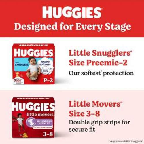 Huggies Diapers on Sale - Sizes 0-7 | Big Savings