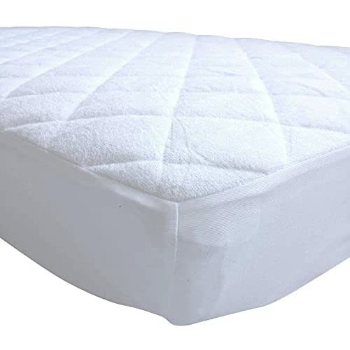 Pack n Play Mattress Pad | Mini Crib Waterproof Protector | Padded Cover for Graco Playard Matress | Fits All Baby Portable Cribs, Play Yards and Foldable Mattresses