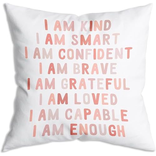 Boho Baby Nursery Decor - Rainbow Throw Pillow Covers, Inspirational Gifts for Girls & Toddlers