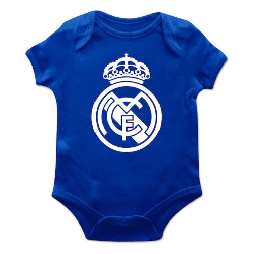 Real Madrid Vive La Fete Infant Color Badge Bodysuit - Blue