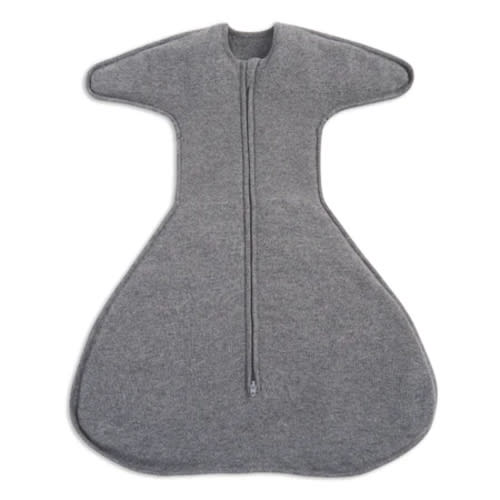 HALO SleepSack Swaddle Stretch – Grey | Flexible Newborn Swaddle