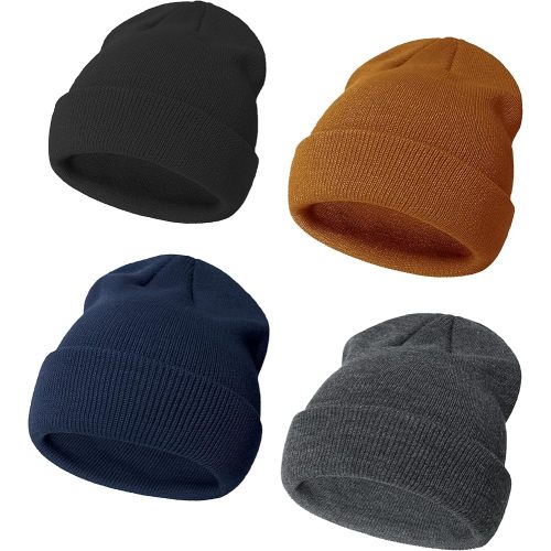 ENBAOHUI Baby Beanie Hat Newborn Winter Warm Knit Hat Kids Soft Beanie Cap Boys Girls Winter Warm Knit Hat