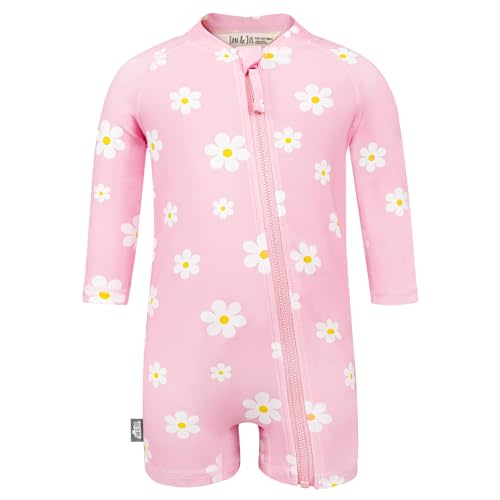 JAN & JUL Long Sleeve 1-pc UV Jumpsuit Rash Guard (Baby, Toddler)