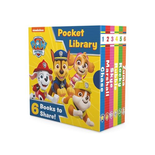 Paw Patrol Pocket Library: A Nickelodeon Series