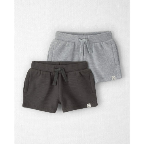 Baby 2-Pack Organic Cotton Shorts - Little Planet | Carter's