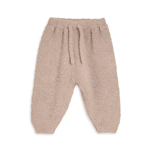 Unisex Fuzzy Boxy Lounge Pants - Pecan