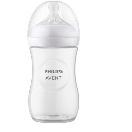 Glass Avent Natural Response  Baby Bottle 240ML | Baby Bunting AU