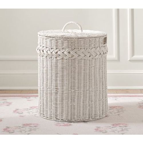 Bria Hammel Brooklyn Hamper, White