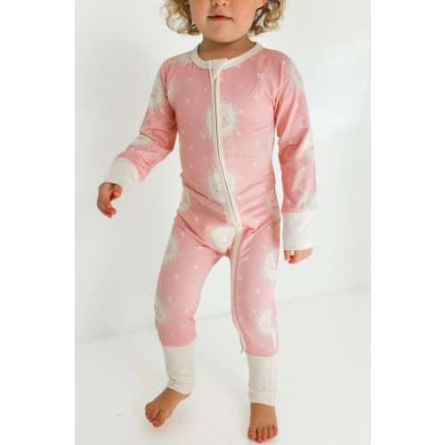 Sleeping Swan Zipper Romper