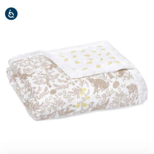 Natural Woodland Silky Soft Dream Blanket | aden + anais