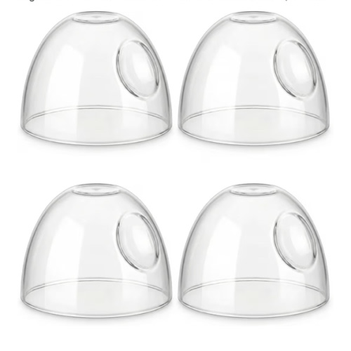 Travel and Storage Bottle Cap Compatible with with Philips Avent Natural & Anti-Colic Baby Bottle, Leak-Proof Lid, Easy-to-Clean, BPA-Free Reusable Cover for Freezing & Transport, 6-Pack