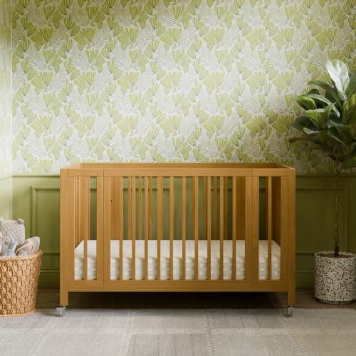 Rolli 9-in-1 Convertible All-Stages® Crib with Bassinet & Toddler Bed Conversion Kits