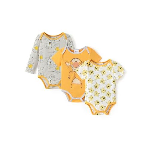 Disney Baby Viscose Made from Bamboo 3-Pack Bodysuits Set Newborn to Infant