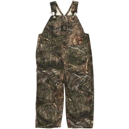 Carhartt Kid's CM8758 Loose Fit Canvas Camo Bib Overall - Boy