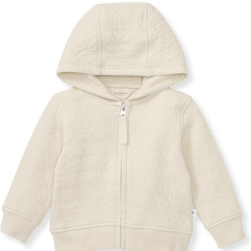 Burt's Bees Baby Unisex Jacket, Lightweight Zip-up Sweatshirt Hooded Coat or Vest, Organic Cotton