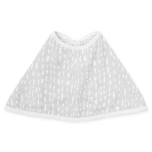 aden by aden + anais Burpy Bib in Pasture - LIGHT GREY - BURP CLOTH