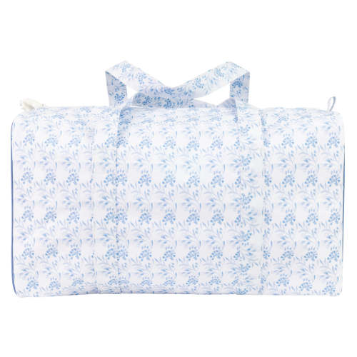 The Duffle Bag in Navy Floral