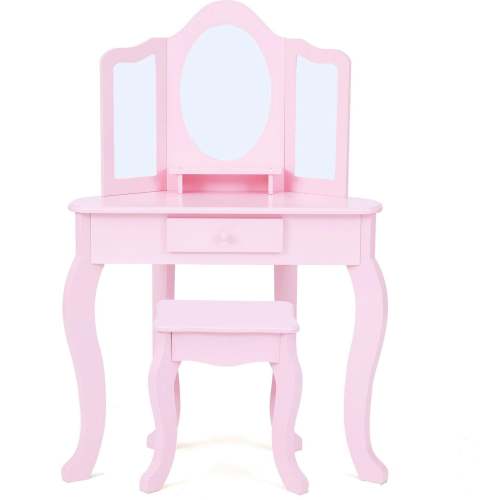 Fantasy Fields by Teamson Kids - Little Lady Alessandra Medium Corner Play Vanity