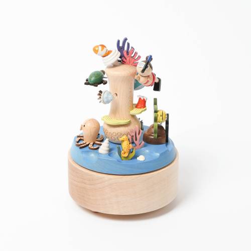 Coral Reef | Handmade Wooden Music Box