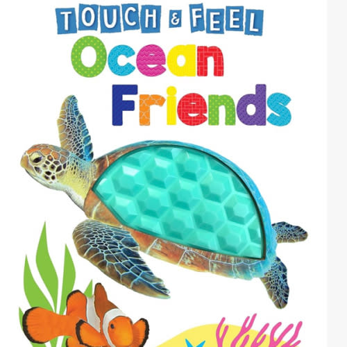 Ocean Friends - Touch and Feel Board Book - Sensory Board Book