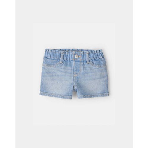Baby Girl Denim Shorts - Light Wash - OshKosh B'gosh | Carter's