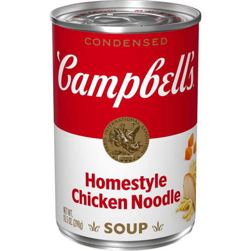 Campbell’s Condensed Homestyle Chicken Noodle Soup, 10.5 oz Can